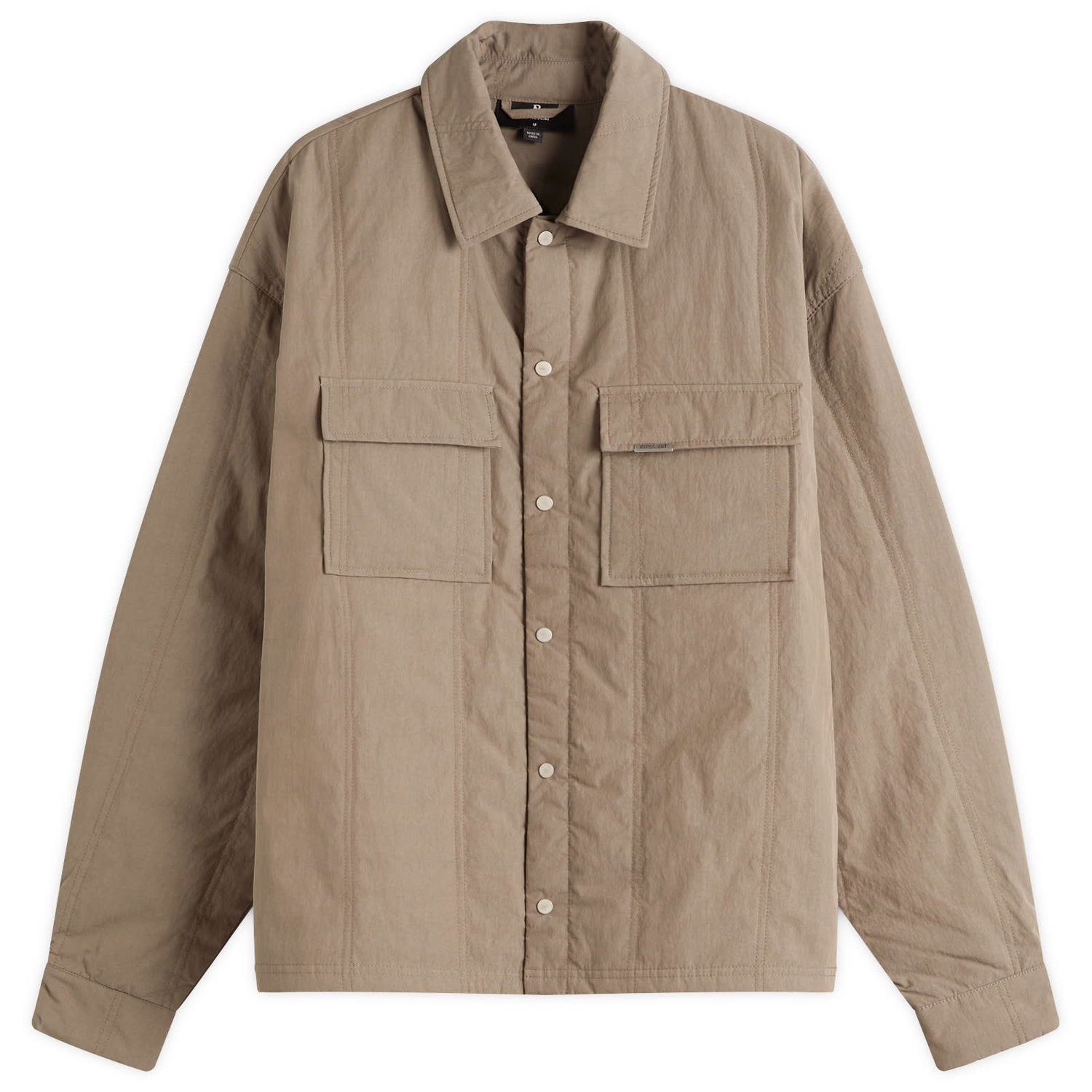 Košeľa Represent Clo Represent Quilted Overshirt Béžová | MLM2911-46, 1