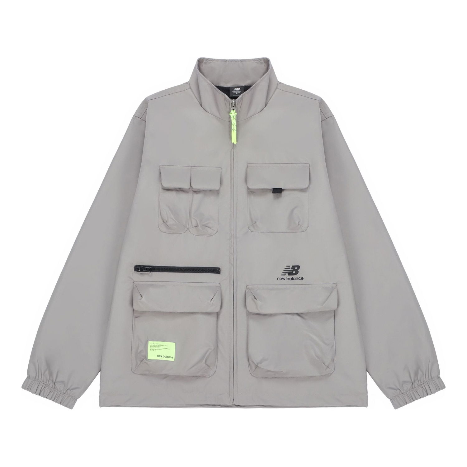 Vetrovka New Balance Men's Casual Sports Jacket Šedá | AMJ21368-MHD, 0