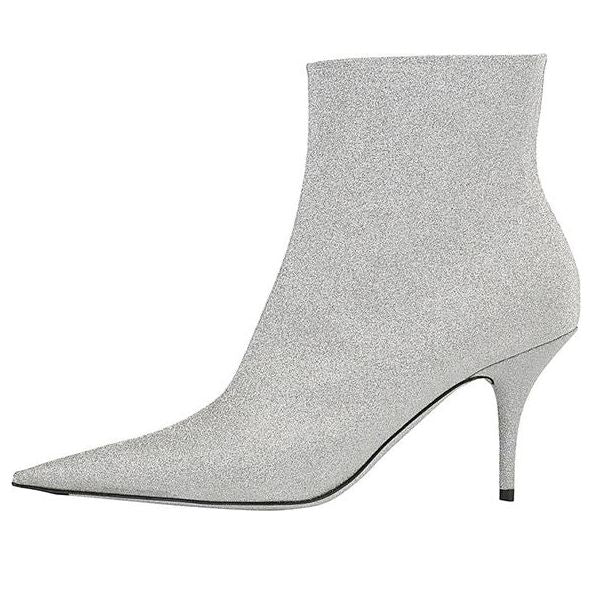 Tenisky a topánky Balenciaga Glitter Knife Boots Metalická | 579280WA7018163