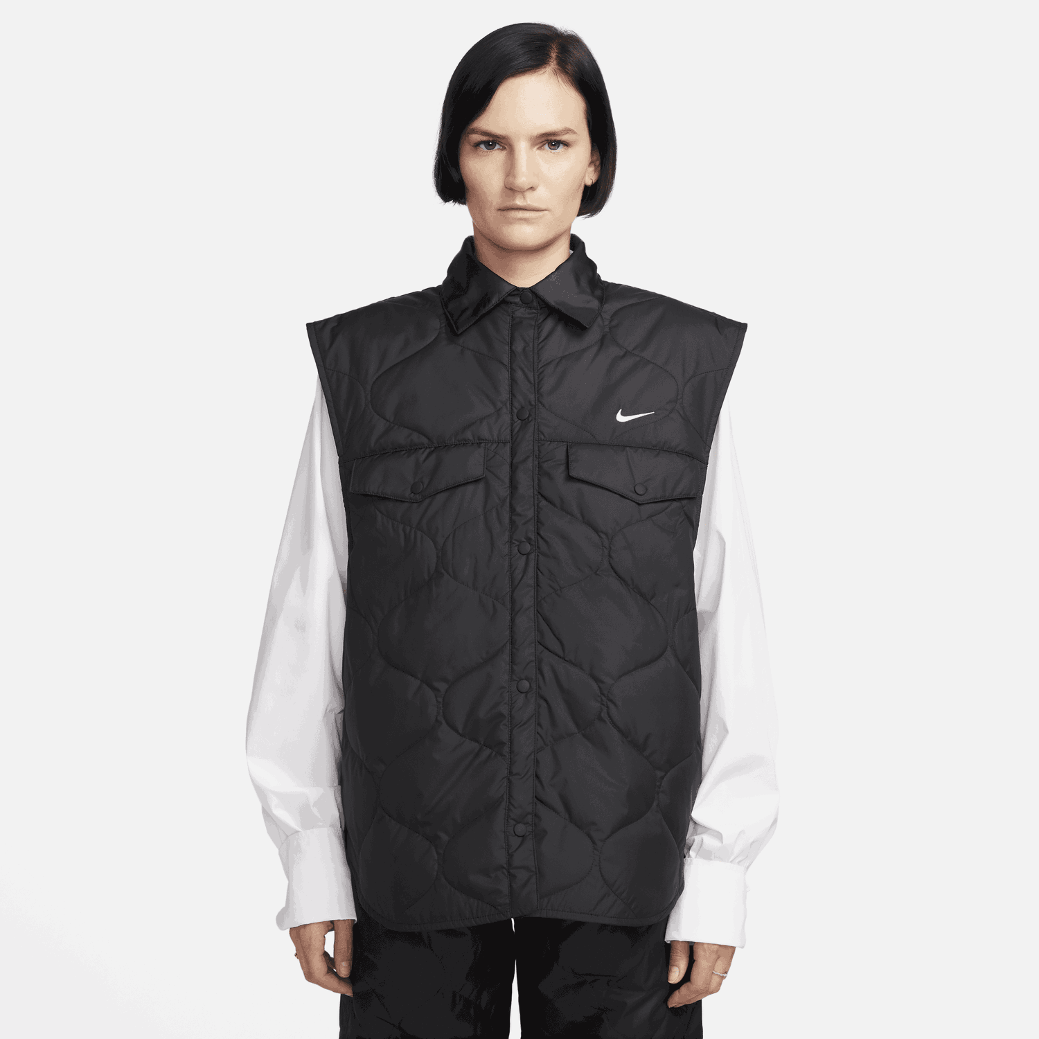Vesta Nike Sportswear Essential Čierna | FB8737-010, 0