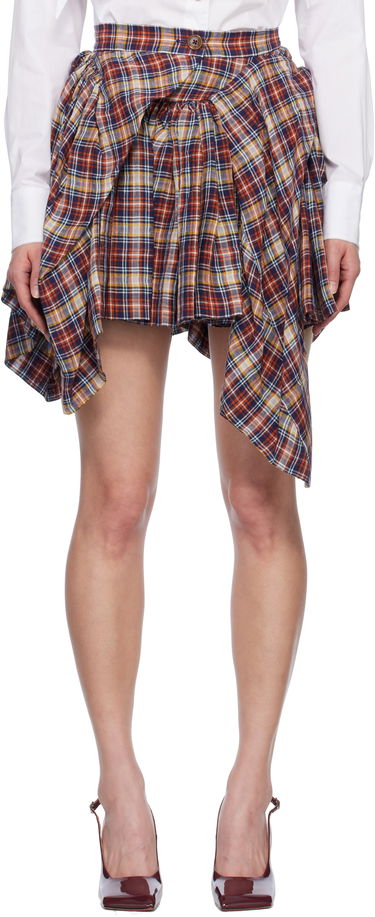 Sukňa Vivienne Westwood Vivienne Westwood Nymph Plaid Asymmetrical Miniskirt Rôznofarebný | 1K010028-W013R-, 0