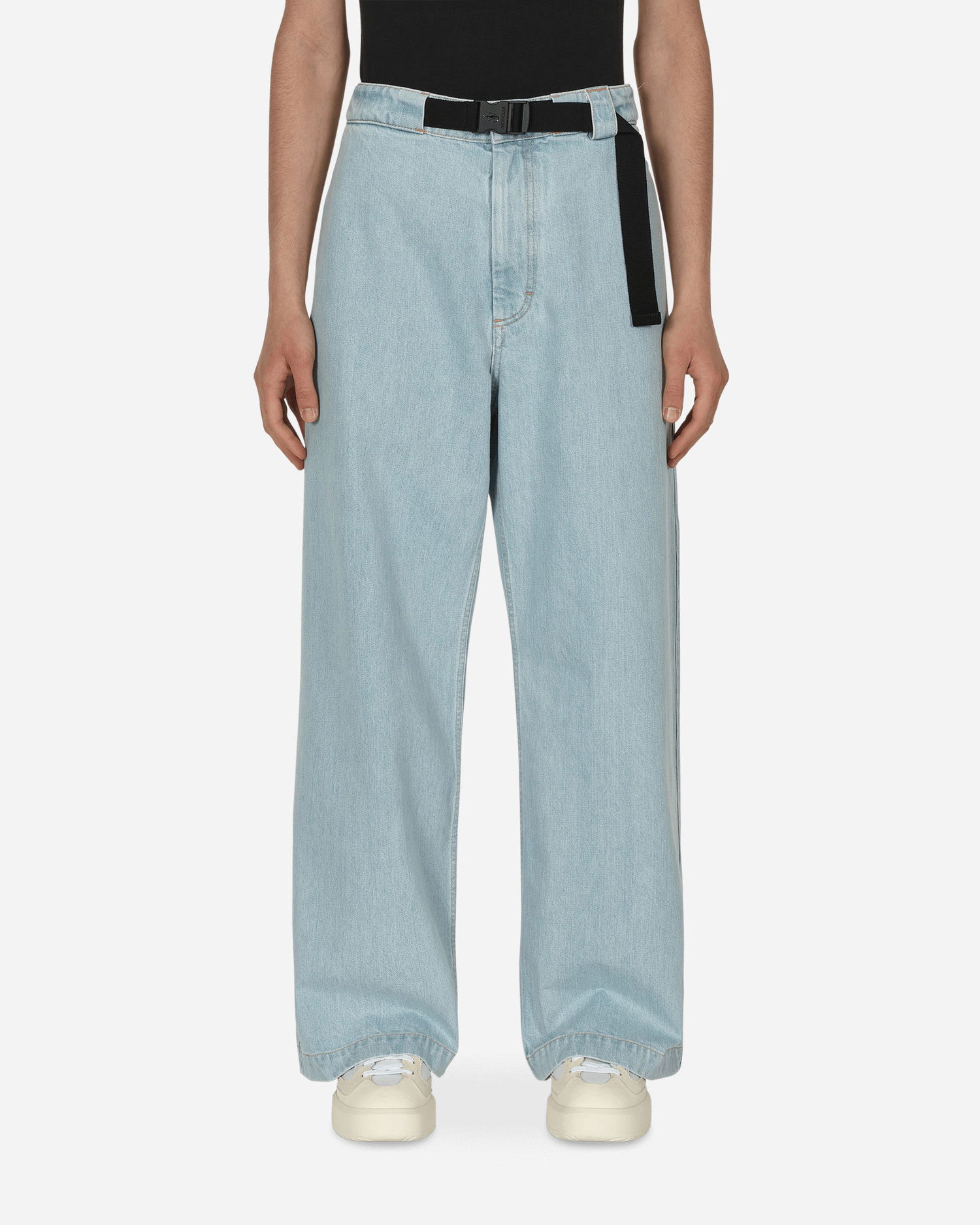 Džínsy Moncler x JW Anderson Bleached Jeans Modrá | H209E2A00009 795, 0