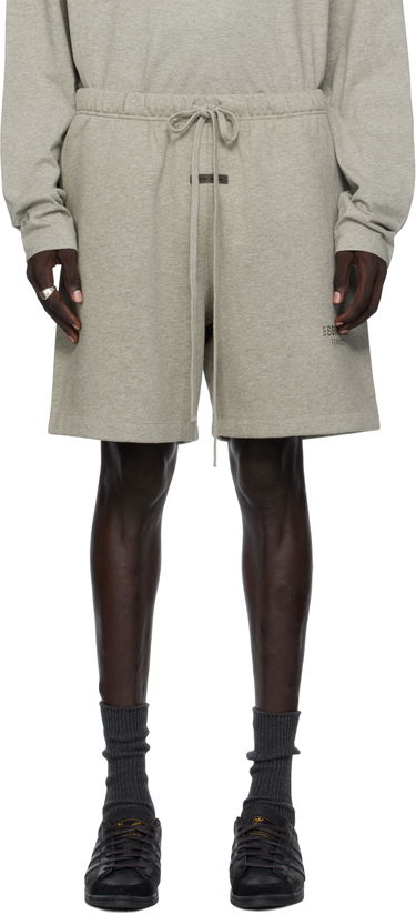 Šortky Fear of God Fear of God ESSENTIALS Soccer Fleece Shorts Šedá | 160SP252005F, 0