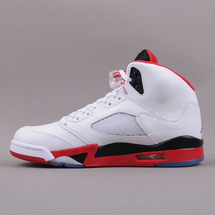 Tenisky a topánky Jordan Air Jordan 5 Retro "Fire Red" 2013 Biela | 136027 120, 0
