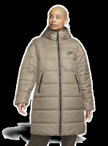 Nike Plush Faux Fur Long Jacket DQ6838-012