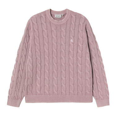 Sveter Carhartt WIP Carter Cable Knit Sweater Ružová | I035179_9, 0