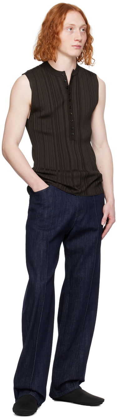 Džínsy Dolce & Gabbana Seamed Jeans Modrá | GWVNXD G8KG6, 3