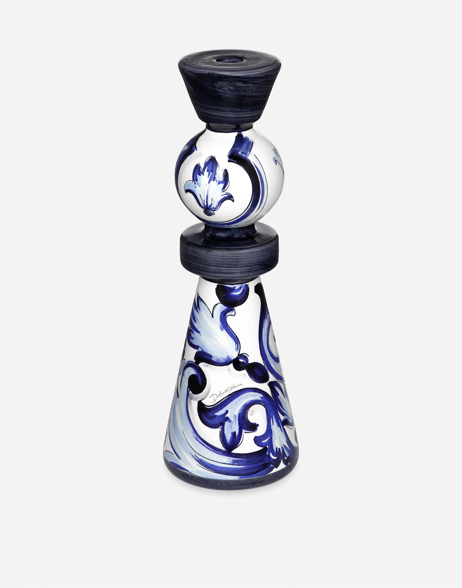 Sviečka Dolce & Gabbana Ceramic Candle Holder Large Onesize Modrá | TCC186TCACDUB001, 1