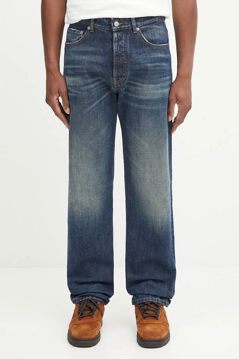 Džínsy Maison Margiela MM6 Maison Margiela Loose Fit Jeans Modrá | SH2LA0037.S30844.964