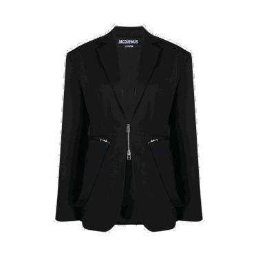Košeľa Jacquemus La Veste Filu Blazer Čierna | 223JA018 1075 990, 0