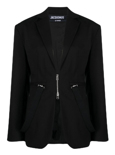 Košeľa Jacquemus La Veste Filu Blazer Čierna | 223JA018 1075 990