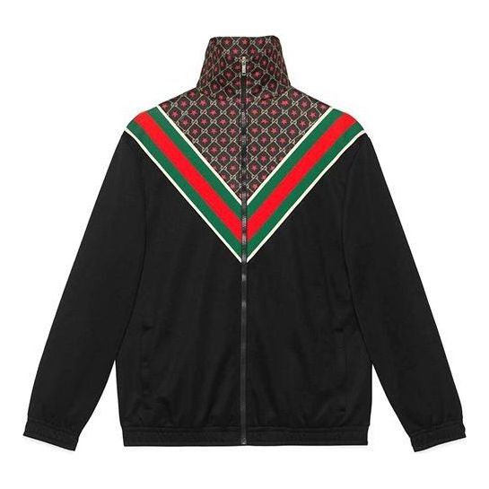 Mikina Gucci Star Oversize Jersey Jacket Čierna | 575734-XJBA5-1145, 0