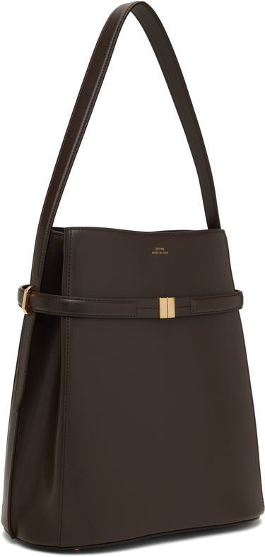 Kabelka TOTEME TOTEME Leather Bucket Bag with Belt Hnedá | 244-WAL0048-LE0025, 1