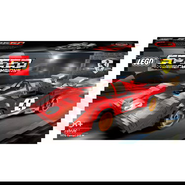 Flexstyle LEGO Speed Champions 76906 1970 Ferrari 512 M Rôznofarebný | 76906LEG, 4