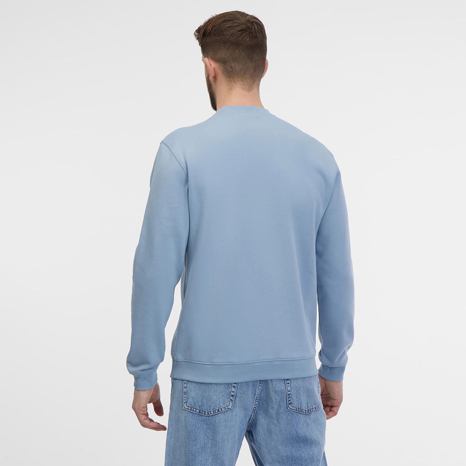 Mikina GAP Sweatshirt Core Logo Sweatshirt New England Sky S Tyrkysová | 829186-00, 1