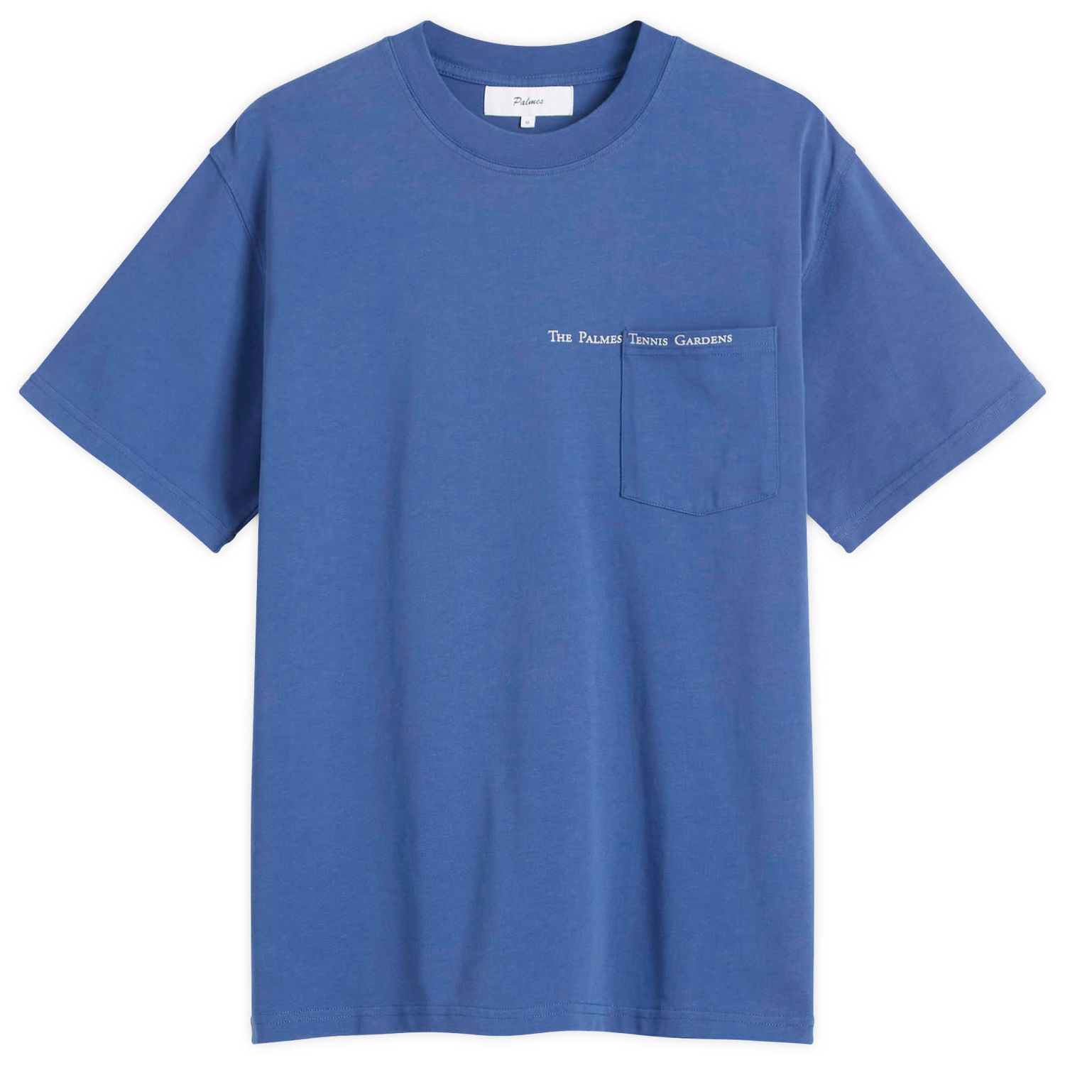 Tričko Palmes Palmes Garden Pocket T-Shirt, Size Large Modrá | P10-0042-677, 1