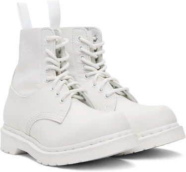 Tenisky a topánky Maison Margiela MM6 Maison Margiela x Dr. Martens Edition 1460 Twist Boots Biela | S66WU0128 P7006, 3