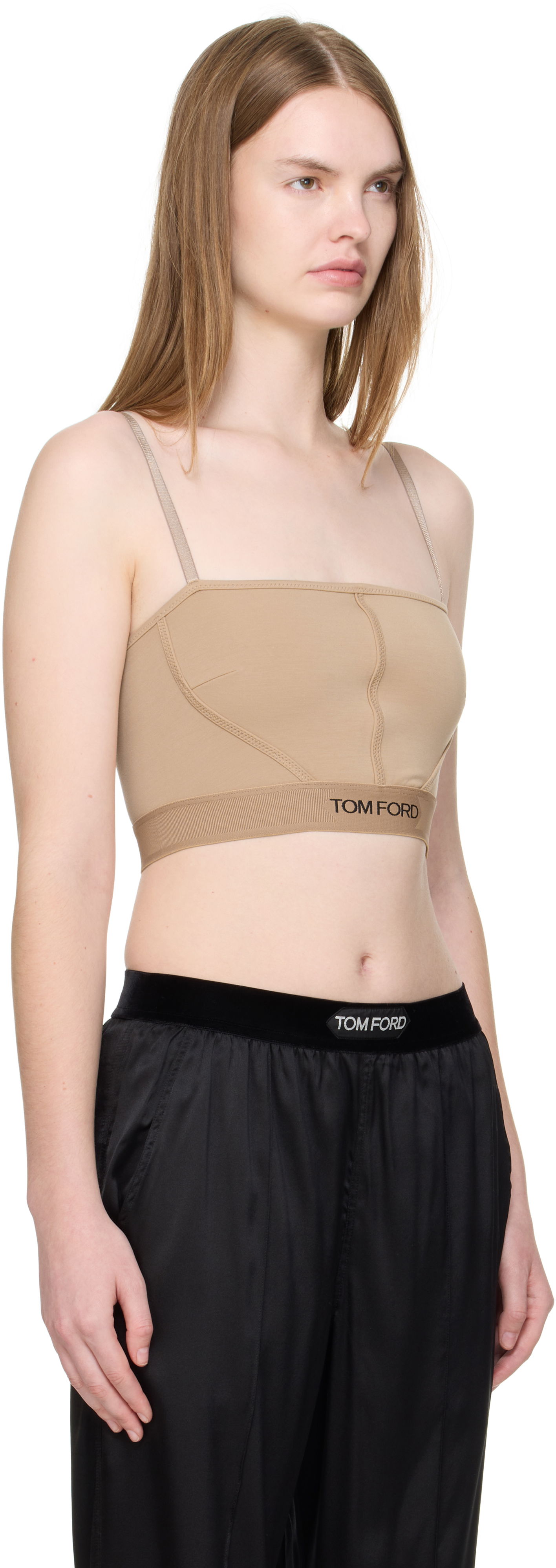 Tielko Tom Ford Tom Ford Signature Camisole Béžová | TSJ472-JEX166, 1