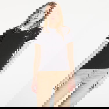 Tričko adidas Performance 3-Stripes Slim T-Shirt Čierna | KD7980, 4