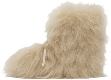Oblečenie We11done We11done Fur Moccasin Boots Béžová | WD-AO2-24-459-W-BG, 2
