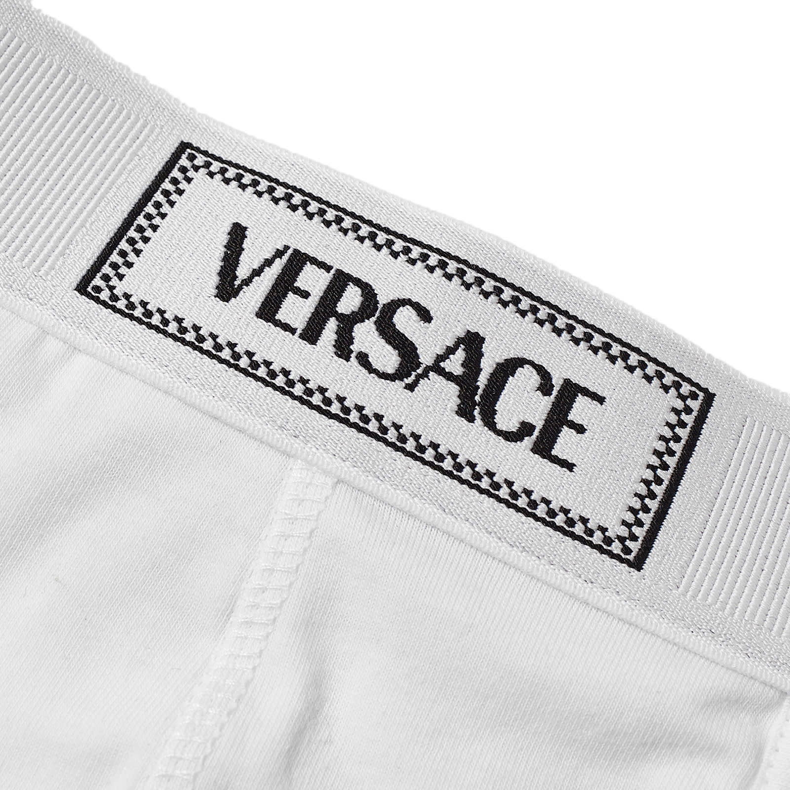 Men's Logo Boxer Trunk White