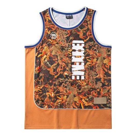 Tielko Li-Ning BadFive Graphic Basketball Jersey Oranžová | AAYR001-2