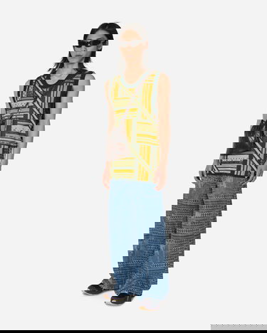 Sveter Ahluwalia Kalonji Knit Vest Rôznofarebný | M-AHLU-KN007-SS23-YA03  GR, 3