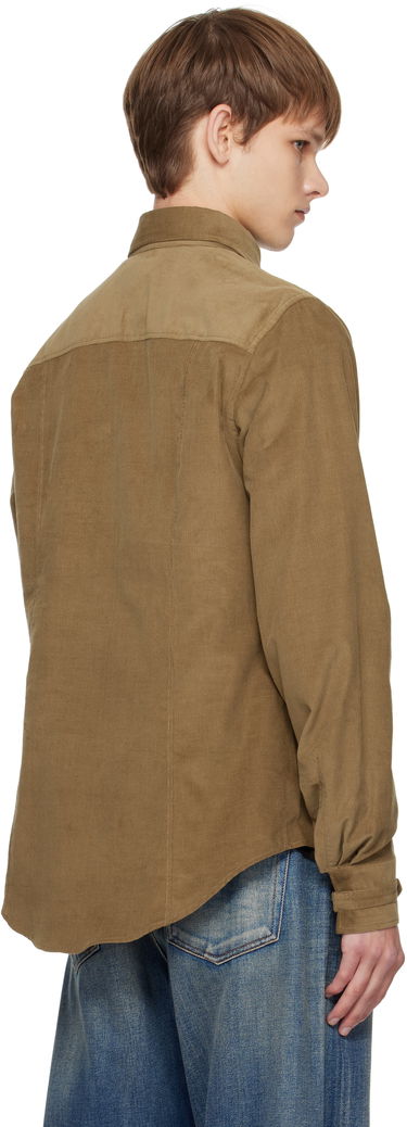 Košeľa Vivienne Westwood Vivienne Westwood Corduroy Button-Up Shirt Hnedá | 24010042-W0186-, 2