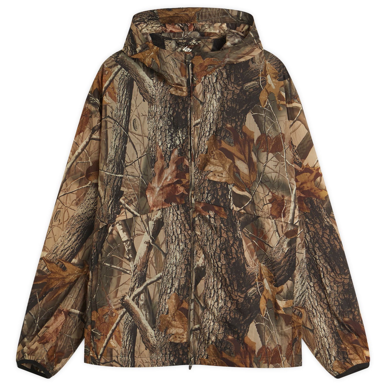 Bunda Represent Clo 247 Hooded Training Jacket, Real Tree Hnedá | 247M131-15, 1