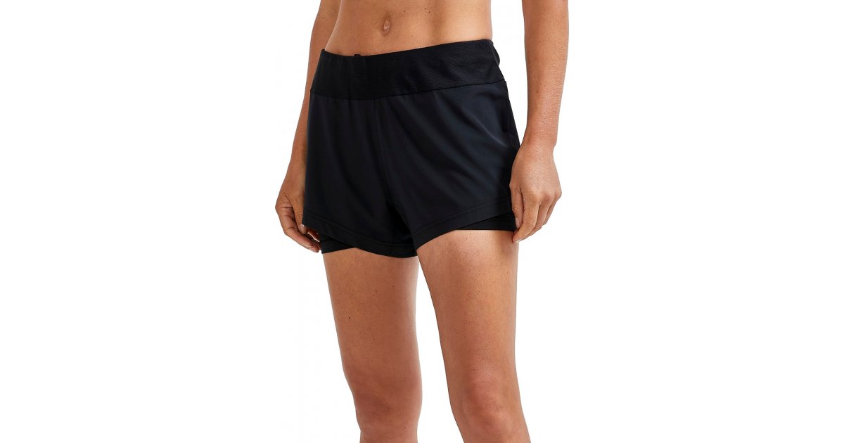 Šortky Craft Women's Running Shorts With Built-in Tights Čierna | 1910722-999000, 1