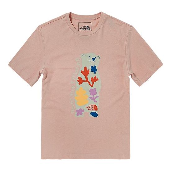 Tričko The North Face Floral Graphic T-Shirt Ružová | NF0A4UDM-UBF