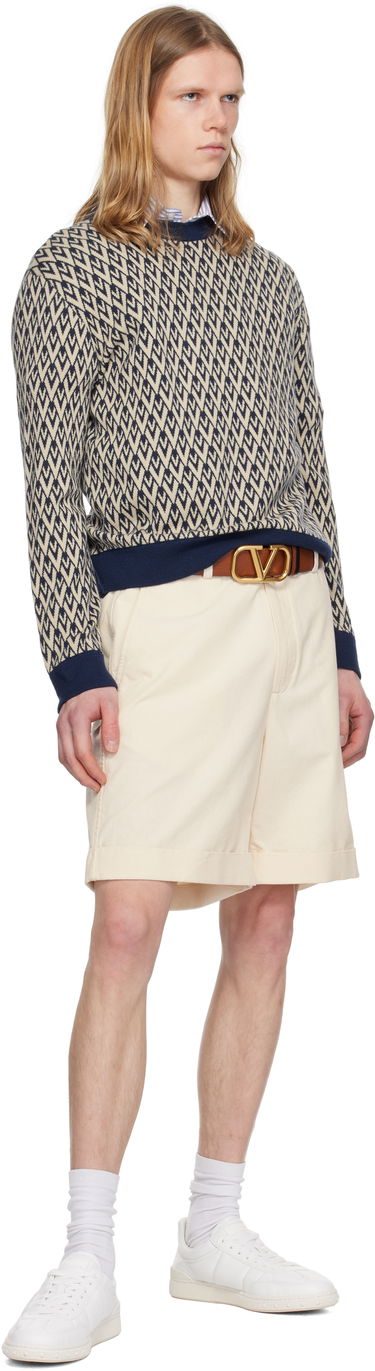 Opasok Valentino Valentino Garavani VLogo Signature Reversible Belt Hnedá | 6Y2T0T46VBC, 2