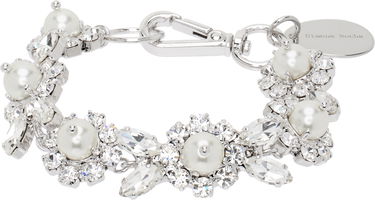 Náramok Simone Rocha Simone Rocha Pearl & Crystal Daisy Floret Bracelet Metalická | BRC80 0906, 0