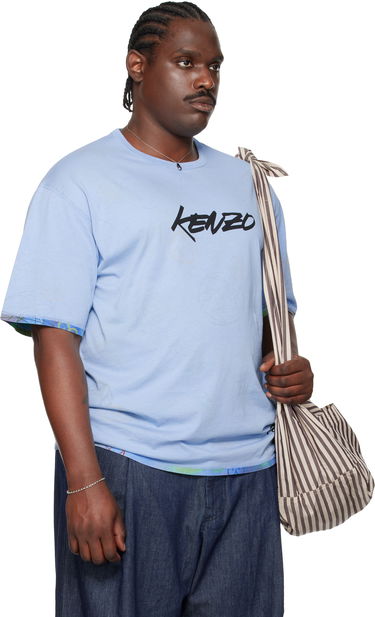 Tričko KENZO Kenzo Paris Futura 2000 Edition Reversible T-Shirt Ružová | FF65TS2584SG, 4