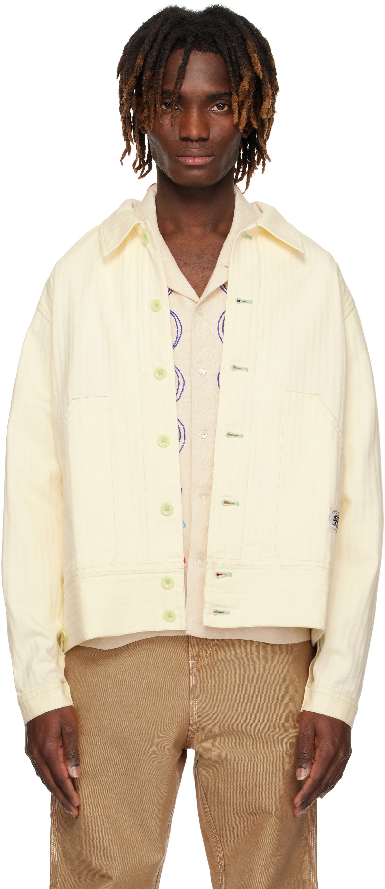 Bunda Bode Bode Greenskeeper Knolly Brook Jacket Žltá | MRS25JA006, 0