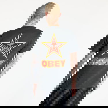 Tričko OBEY OBEY Star T-Shirt Čierna | 165264118, 2