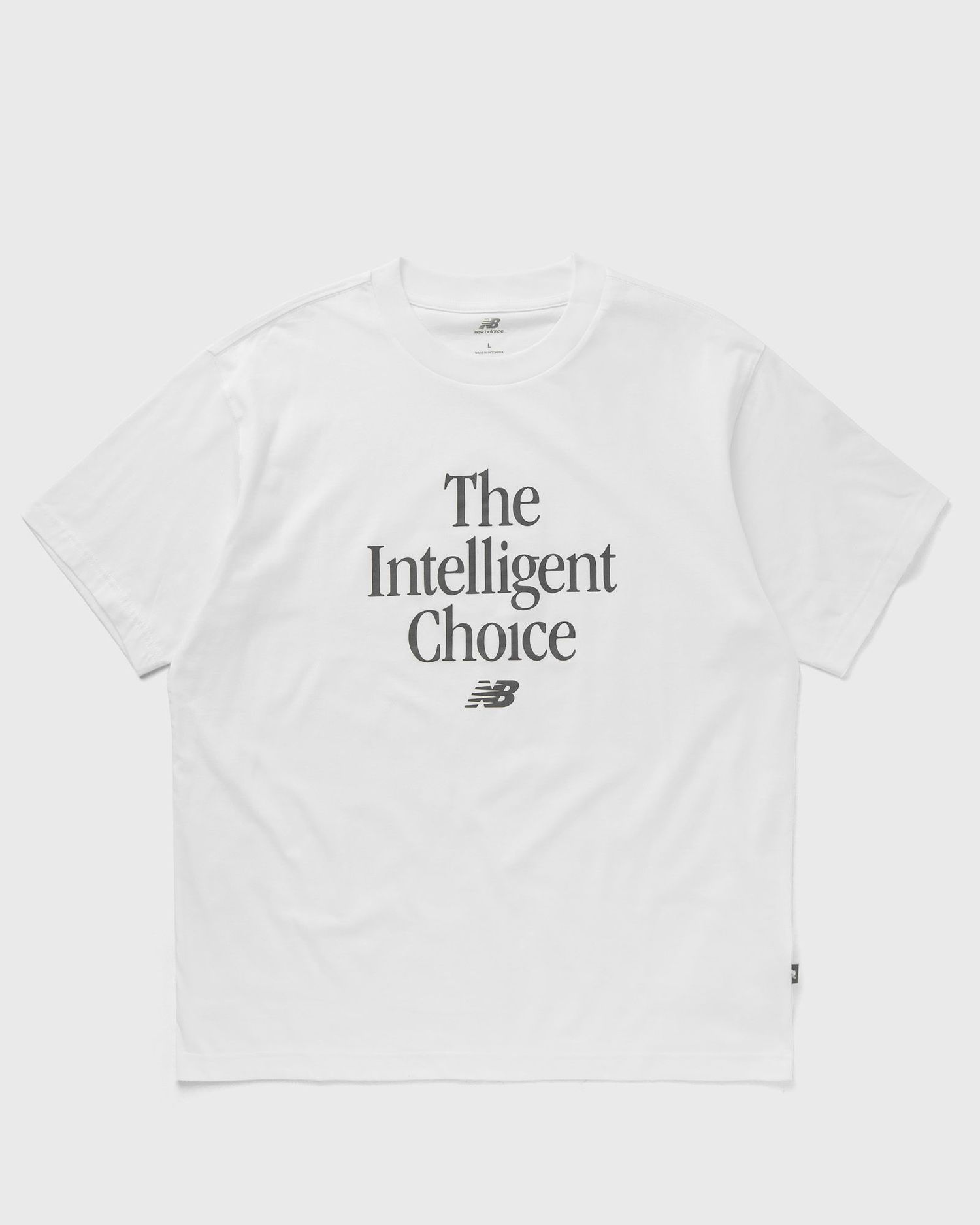 Tričko New Balance Intelligent Choice Relaxed T-Shirt Biela | MT51915-WT, 0