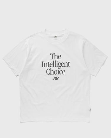 Tričko New Balance Intelligent Choice Relaxed T-Shirt Biela | MT51915-WT, 0