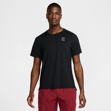 Tričko Nike NikeCourt Advantage Dri-FIT Tennis T-Shirt Čierna | FZ6910-010, 1