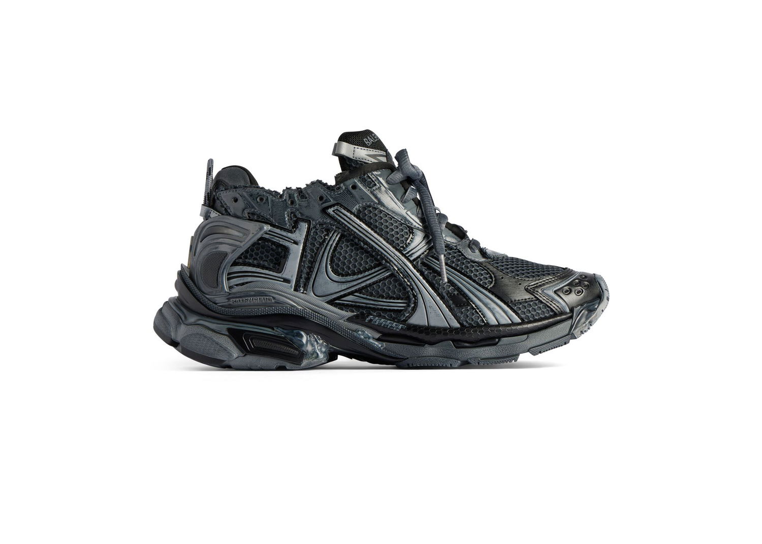 Tenisky a topánky Balenciaga Runner Dark Grey Čierna | 772774W3RMU1515, 0