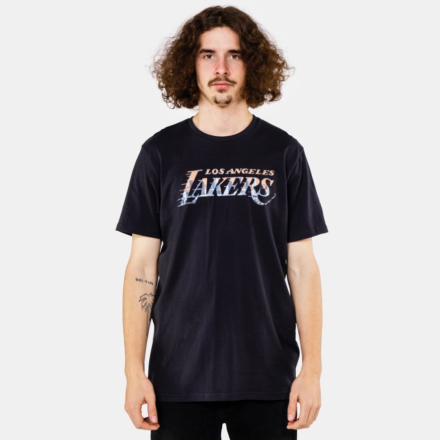 NBA Photographic Wordmark Tee Los Angeles Lakers