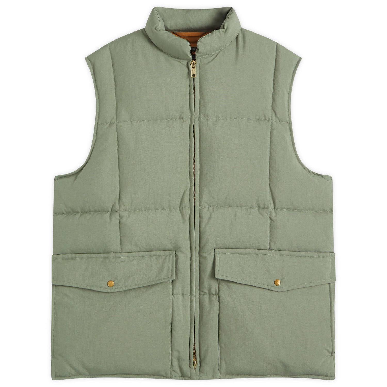 Vesta BEAMS Beams Plus Nylon Oxford Down Vest, Size Large Zelené | 3806-0112-139-67, 0