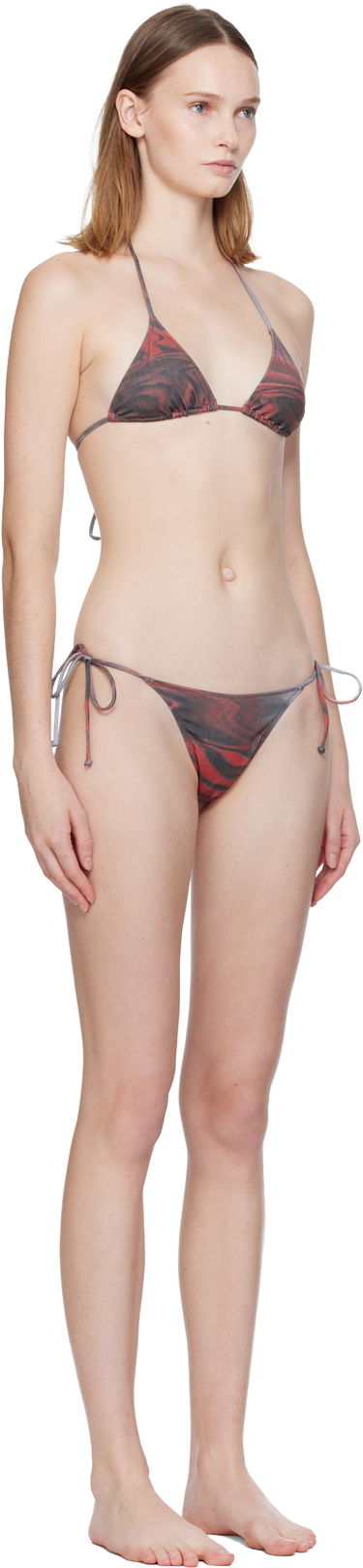 Plavky Jean Paul Gaultier Jean Paul Gaultier Printed Blurry Roses Bikini Rôznofarebný | 25/04-W-BS035-J023P-010230, 1