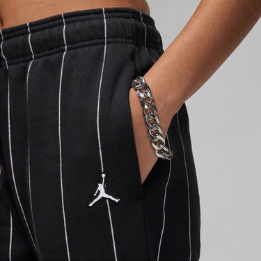 Tepláky Jordan Brooklyn Fleece Stripe Pants Čierna | DX0377-010, 3