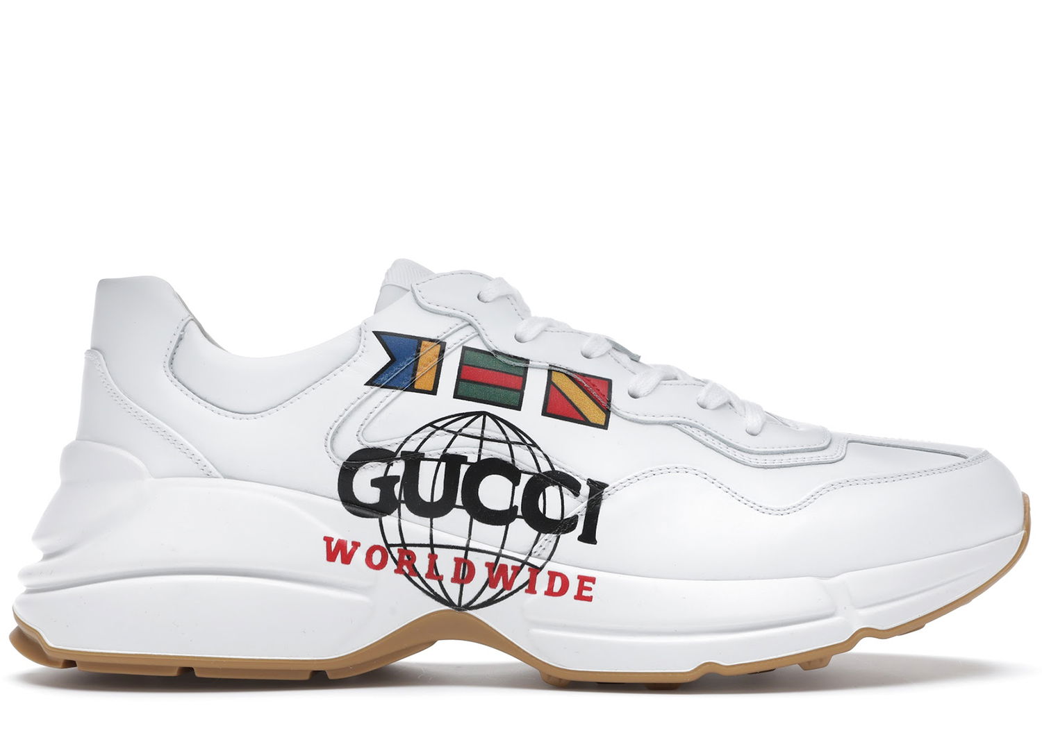 Tenisky a topánky Gucci Rhyton 'Worldwide' Biela | 599146 DRW00 9014, 0