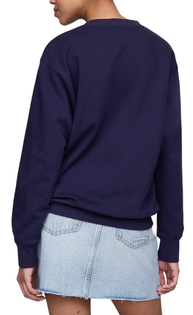 Mikina GAP New York VintageSoft Americana Sweatshirt Navy | 778455-00, 1