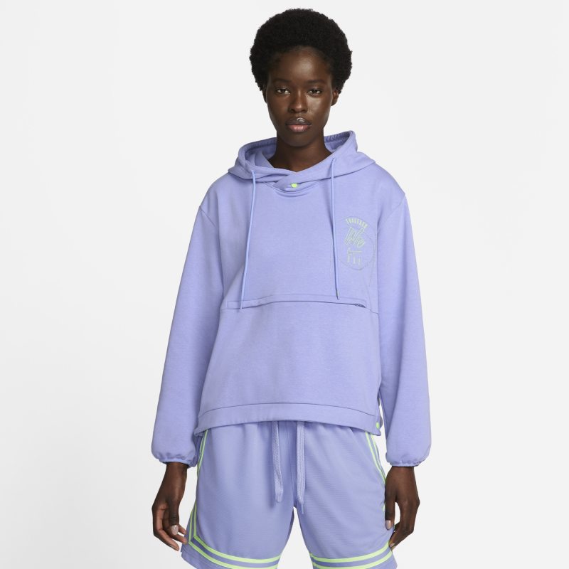Mikina Nike Dri-FIT Basketball Hoodie Fialová | DQ6770-569, 0