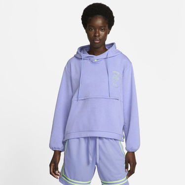 Mikina Nike Dri-FIT Basketball Hoodie Fialová | DQ6770-569, 0