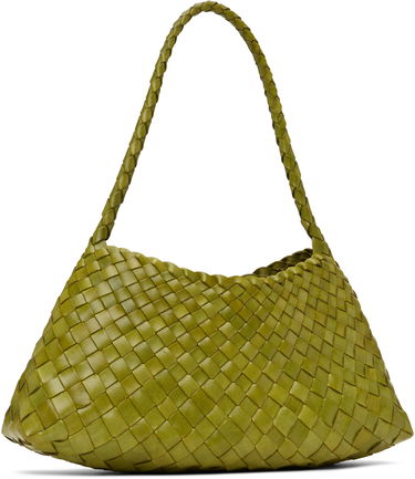 Kabelka Dragon Diffusion Dragon Diffusion Rosanna Woven Leather Shoulder Bag Čierna | 8943, 4