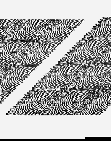 Home decor Dolce & Gabbana Dolce & Gabbana Cotton Sateen Zebra Print Fitted Sheet Bedding Rôznofarebný | TCE048TCAKFUZ003, 0